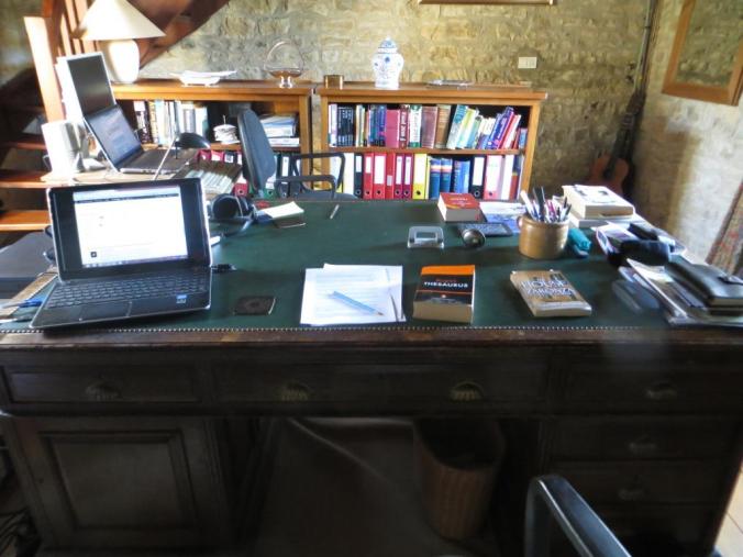 Where the writing gets done - or not...