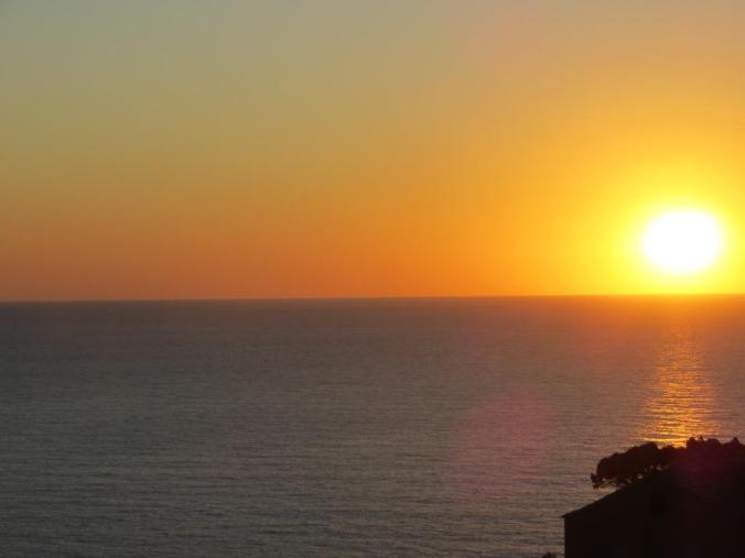 Sunset on Corsica - well worth procrastinating for