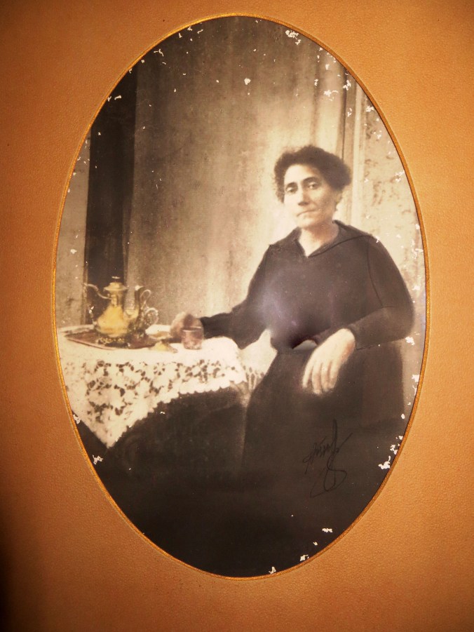 Corsican woman of a certain age.