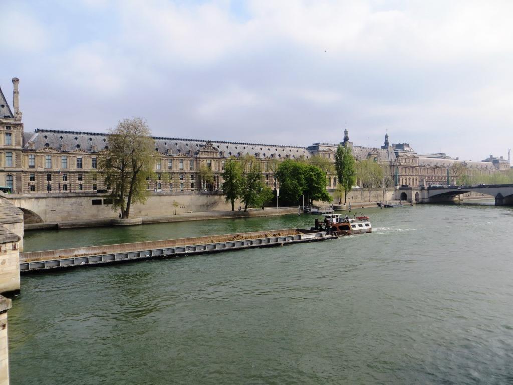 Paris - Louvre from the L Bank